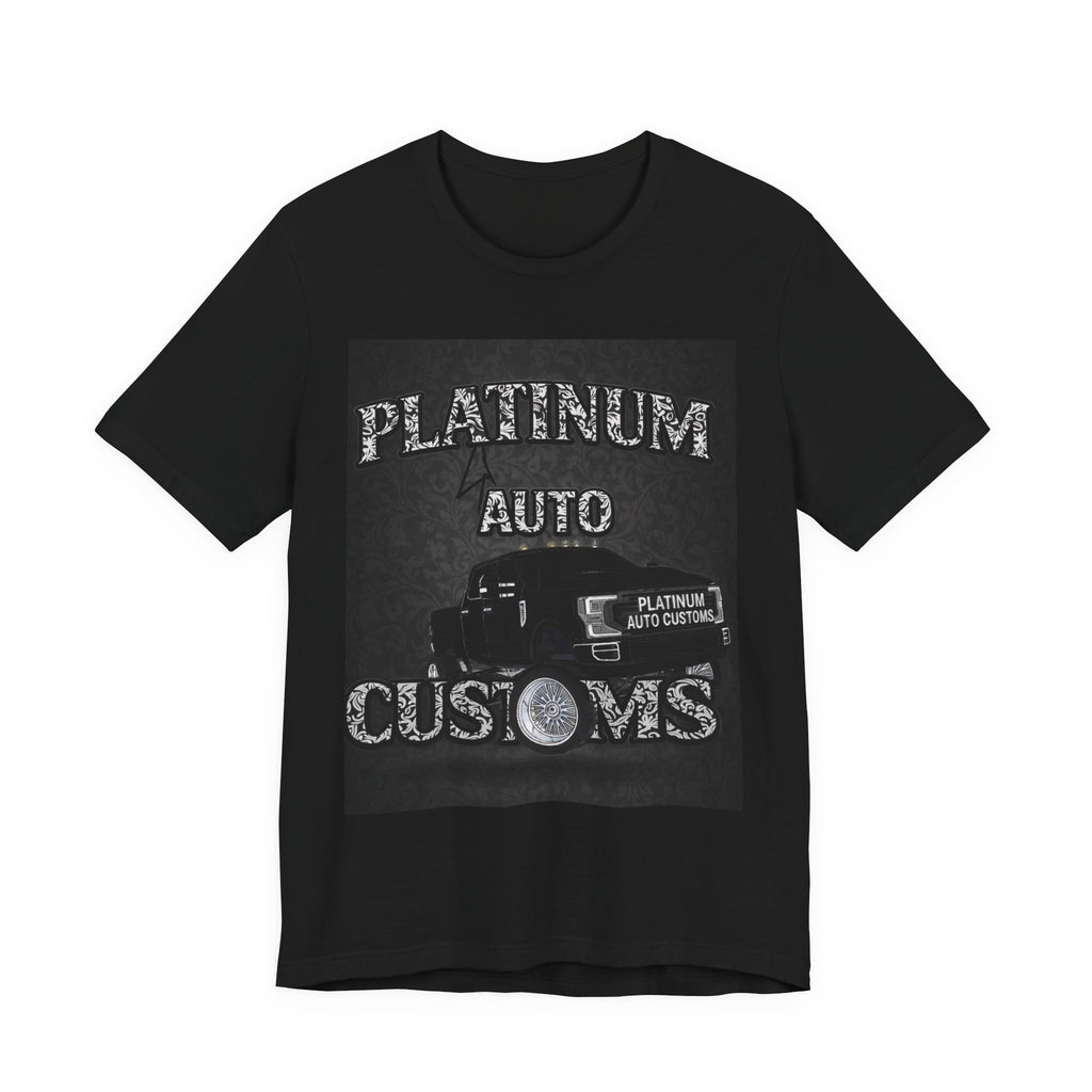 Platinum Auto Customs T-Shirt — Vintage Truck Garage Tee