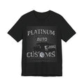Platinum Auto Customs T-Shirt — Vintage Truck Garage Tee