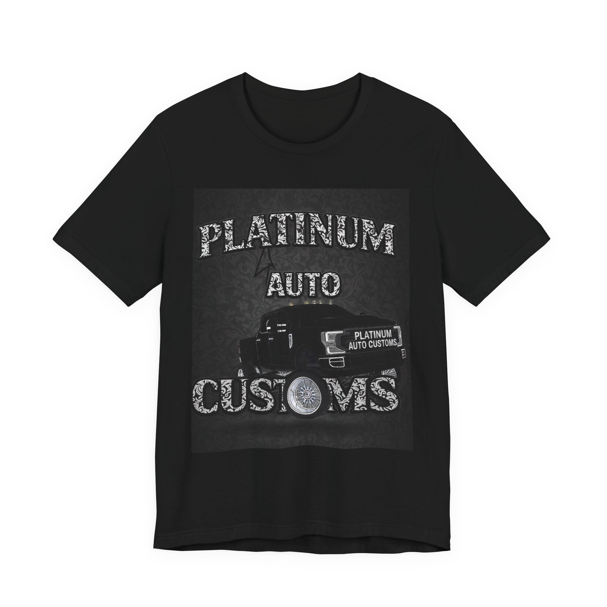 Platinum Auto Customs T-Shirt — Vintage Truck Garage Tee