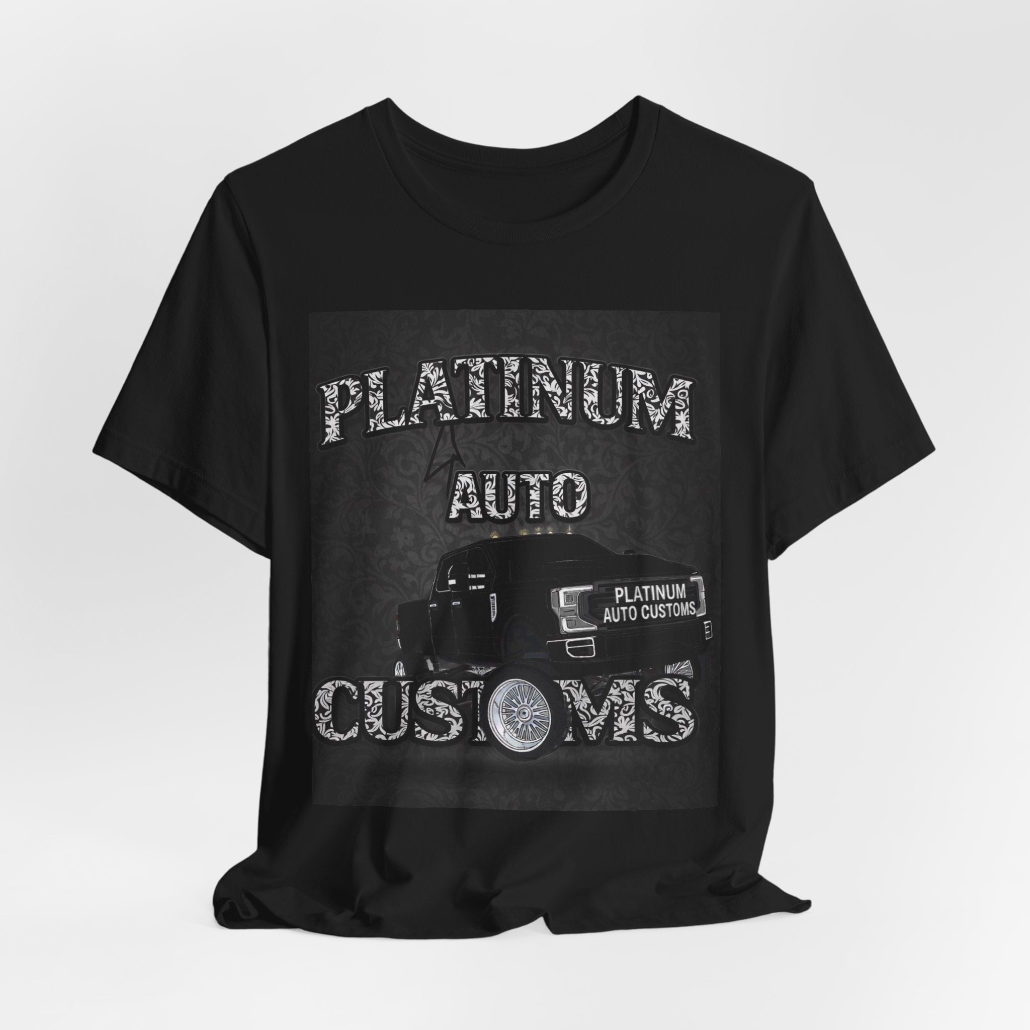 Platinum Auto Customs T-Shirt — Vintage Truck Garage Tee